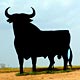 Черный бык преследует на всем пути в туре Классическая (Вся) Испания